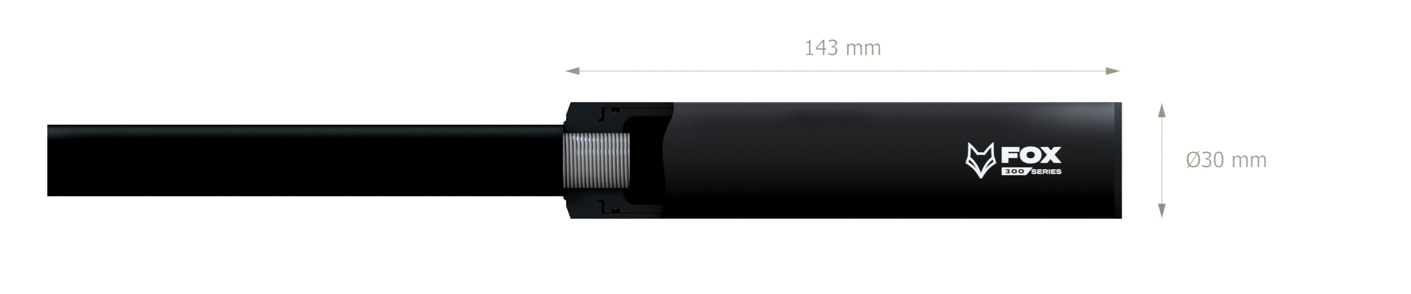 Fox 300 series On Barrel